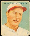 1933 Goudey Baseball- #110 Goose Goslin, Washington