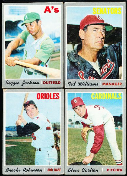 1970 Topps Bb- 4 Diff.