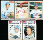 1970 Topps Bb- 5 Diff.