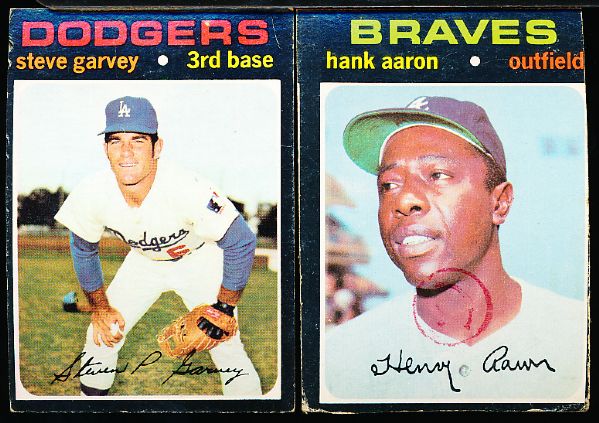 1971 Topps Bb- 2 Cards