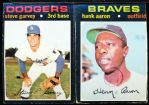 1971 Topps Bb- 2 Cards