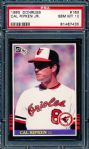 1985 Donruss Baseball- #169 Cal Ripken Jr.- PSA Gem Mint 10 