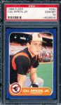 1986 Fleer Baseball- #284  Cal Ripken Jr.- PSA Gem Mint 10 