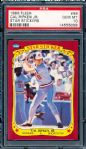 1986 Fleer Baseball- #99 Cal Ripken Jr.- PSA Gem Mint 10 
