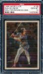 1986 Sportflics Baseball- #128 Cal Ripken Jr./ Molitor/ Wilson- PSA Gem Mint 10