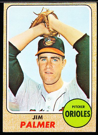 1968 T Bb- #575 Jim Palmer, Orioles
