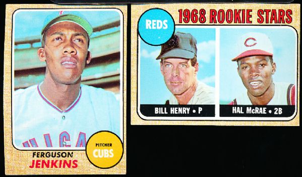1968 T Bb- 5 Cards