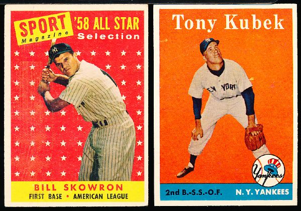 1958 Topps Bb- 25 Diff.