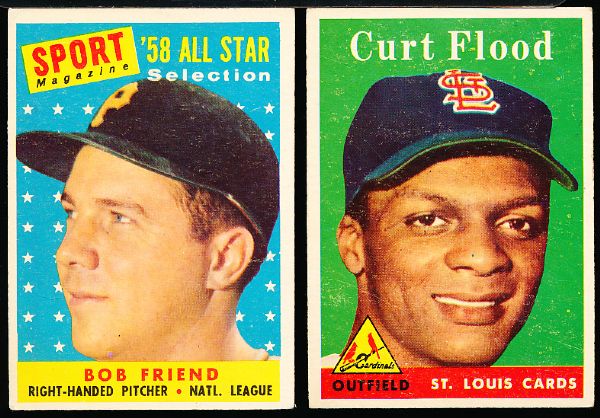 1958 Topps Bb- 20 Diff.