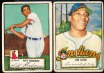 1952 Topps Baseball- 2 Diff. Low #’s