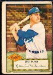 1952 Topps Baseball- #37 Duke Snider, Dodgers