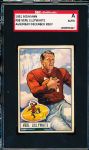 1951 Bowman Football- #33 Verl Lillywhite, Cardinals- Autographed Card- Personalized “To Kenny”- SGC Certified Authentic- Certified and holdered by SGC