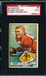 1951 Bowman Football- #67 Gordon Soltau, 49ers- Autographed Card- SGC Certified Authentic