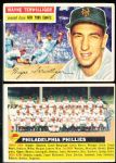 1956 Topps Baseball- 9 Diff.- White backs.