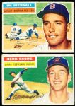 1956 Topps Baseball- 3 Cards