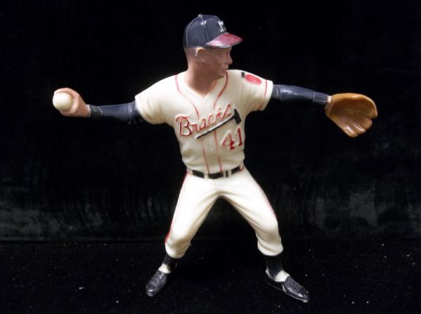 1958-63 Hartland Baseball Figurines- Eddie Mathews, Braves
