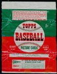 1952 Topps Baseball 5 Cent Wrapper