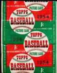 1954 Topps Baseball 1 Cent Dated Wrapper