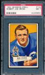 1952 Bowman Small Football- #102 Robert Joe Cross, (Stephen Austin/Chicago Bears)- PSA NM 7