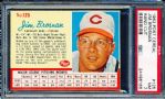 1962 Post Cereal Baseball- #125 Jim Brosnan, Reds- PSA NM 7