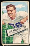 1952 Bowman Fb Large- #23 Gino Marchetti, Dallas- RC