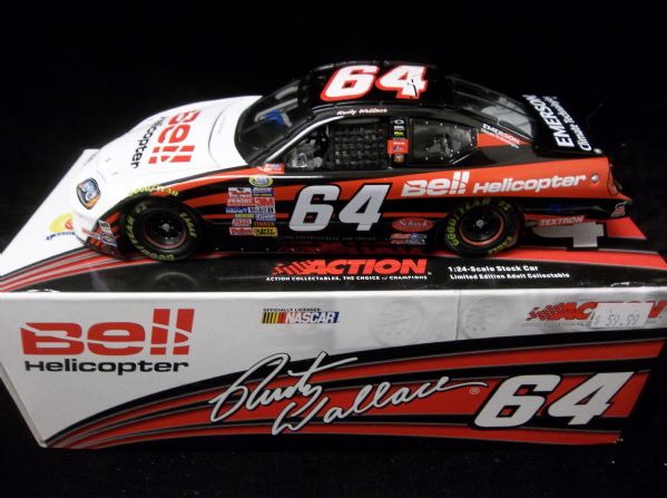 2005 Action 1:24 NASCAR Auto Racing Die-Cast Car- #64 Dodge Charger Bell Helicopter Rusty Wallace