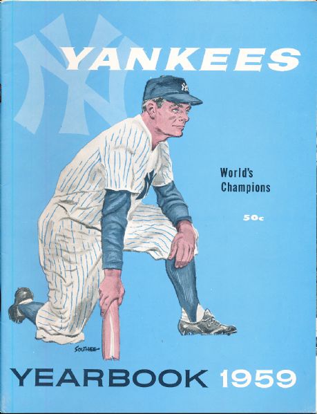 1959 New York Yankees Yearbook