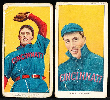 1909-11 T206 Baseball- 2 Diff. Cinc.