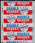 1955 Topps Baseball Doubleheader One Cent Wrapper