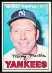 1967 O-Pee-Chee Baseball- #150 Mickey Mantle, Yankees