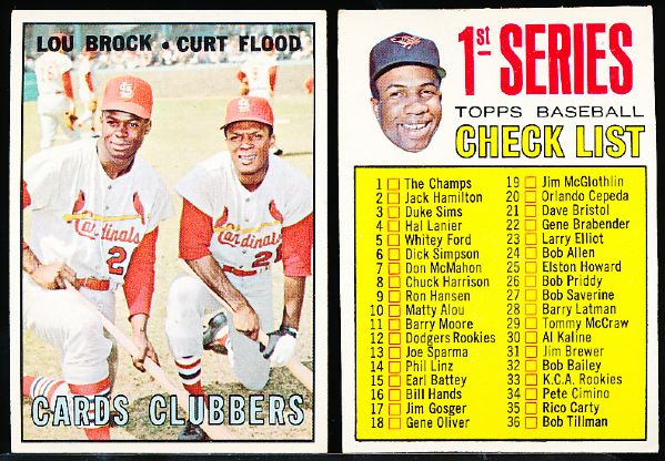 1967 Topps Baseball- 34 Diff.