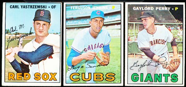 1967 Topps Bb- 3 Diff.