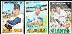 1967 Topps Bb- 3 Diff.