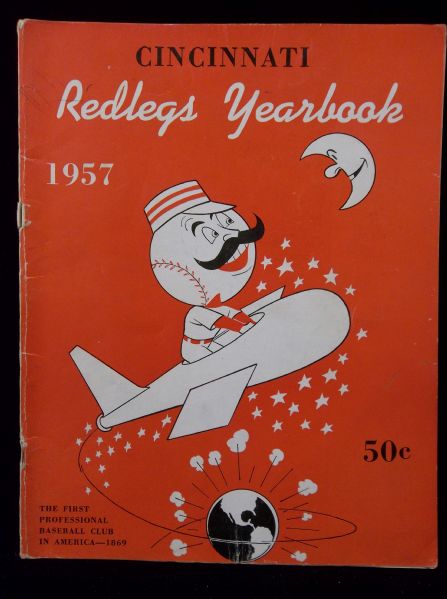 1957 Cincinnati Reds Bsbl. Yearbook