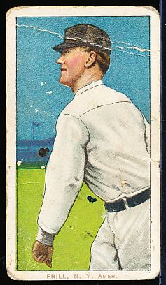 1909-11 T206 Baseball- Frill, N.Y. Amer