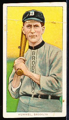 1909-11 T206 Baseball- Hummel, Brooklyn