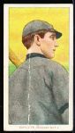 1909-11 T206 Baseball- Schulte, Chicago Natl- Back View