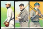 1909-11 T206 Baseball- 3 Diff.