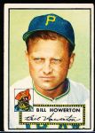 1952 Topps Bb- #167 Bill Howerton, Pirates