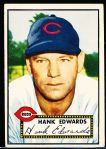 1952 Topps Bb- #176 Edwards, Reds
