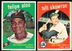 1959 Topps Bb- 4 Diff.