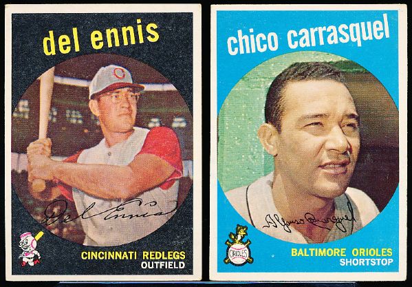 1959 Topps Bb- 16 Diff.