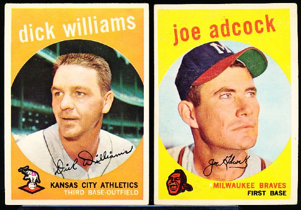1959 Topps Bb- 15 Diff.