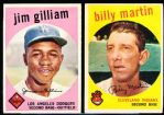 1959 Topps Bb- 4 Diff.