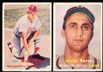 1957 Topps Bb- 7 Cards