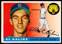 1955 Topps Baseball- #4 Al Kaline, Tigers