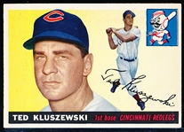 1955 Topps Baseball- #120 Ted Kluszewski, Reds