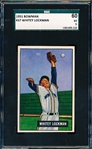 1951 Bowman Baseball- #37 Whitey Lockman, New York Giants- SGC 60 (Ex 5)