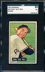 1951 Bowman Baseball - #40 Gus Bell, Pirates- Rookie! – SGC 84 (NM 7)
