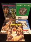 Clean-Up Lot of 5 Diff. NBA Programs/Magazines